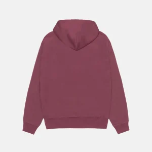 Bluza z kapturem Stussy Gear Oxblood