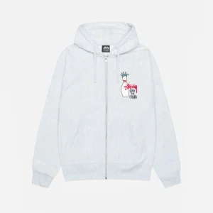 Bluza z kapturem Stussy Kingpin Zip