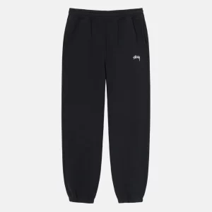 STUSSY BLACK LOGO SWEATPANT