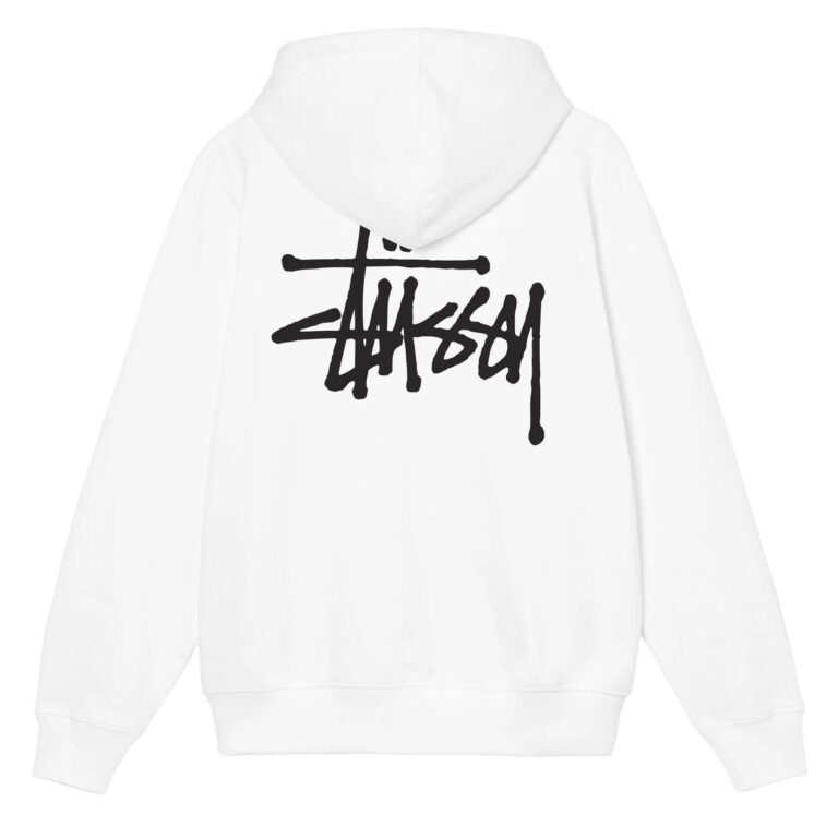 Stussy 8 Ball Czarna Bluza Z Kapturem