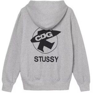 Bluza z kapturem Cdg X Stussy