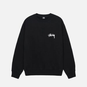 STUSSY CLASSIC DOT CREW – CZARNY