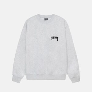 STUSSY CLASSIC DOT CREW – BIAŁY