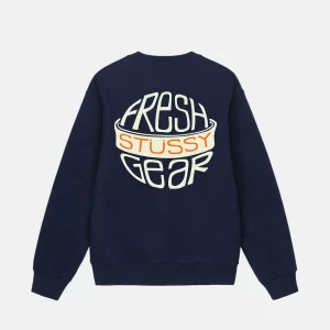 STUSSY FRESH GEAR GRANATOWA ZAŁOGA