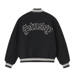 Kurtka Stussy Black Aesthetic Varsity