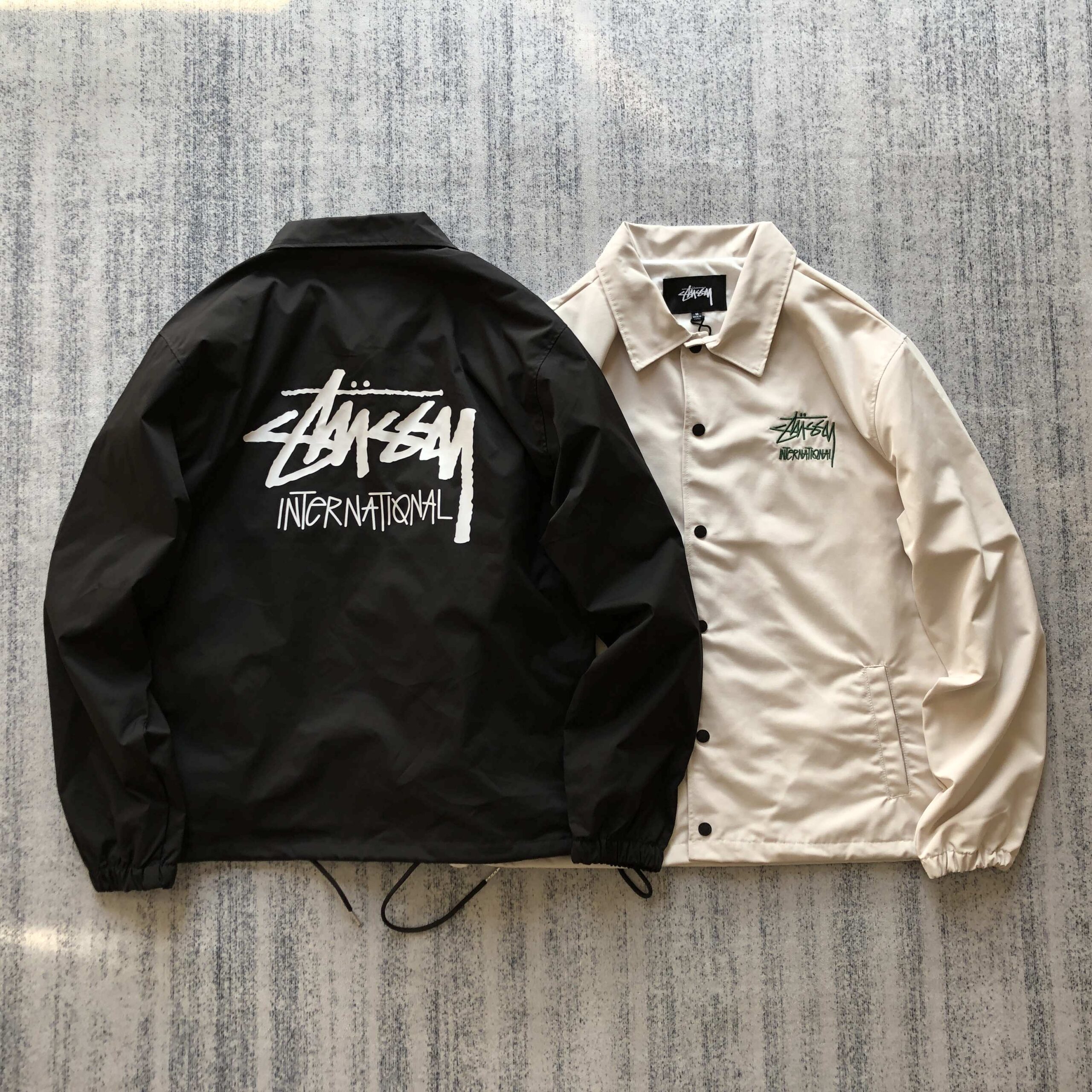 Kurtka Stussy Smooth Coach International Logo