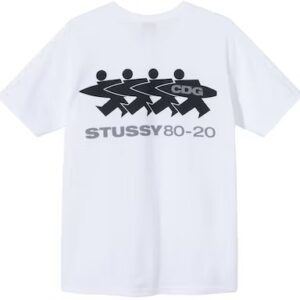 Stussy X Cdg Surfer Koszulka