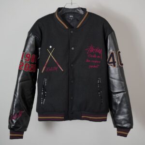 Kurtka uniwersytecka Stussy x Denim Tears x 40 Anniversary